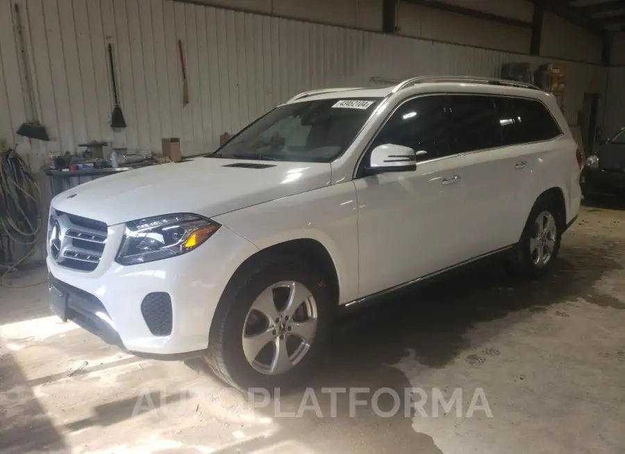 MERCEDES-BENZ GLS 450 4M 2017 vin 4JGDF6EE3HA931309 from auto auction Copart