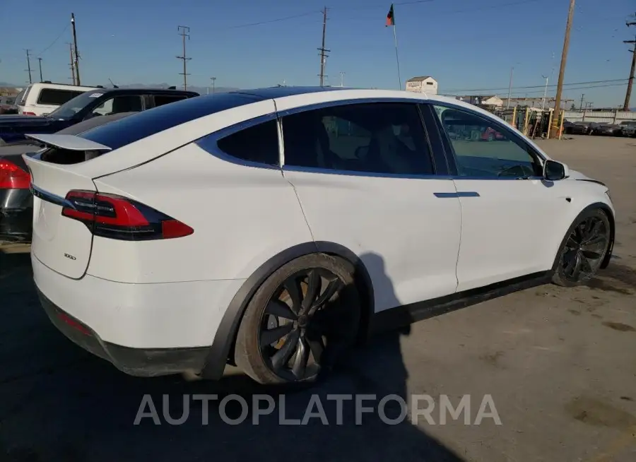 TESLA MODEL X 2017 vin 5YJXCBE20HF050017 from auto auction Copart