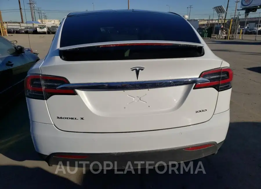 TESLA MODEL X 2017 vin 5YJXCBE20HF050017 from auto auction Copart