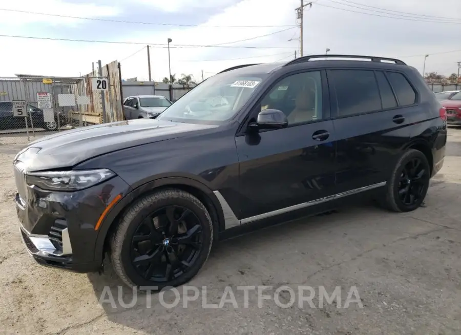 BMW X7 XDRIVE4 2021 vin 5UXCW2C08M9F02678 from auto auction Copart