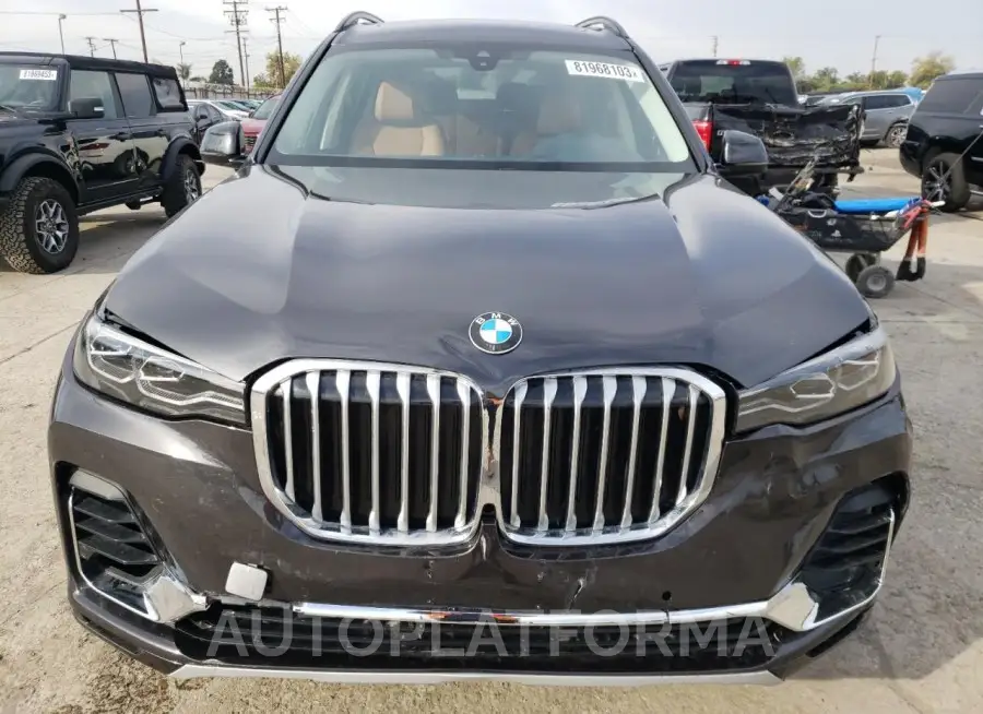 BMW X7 XDRIVE4 2021 vin 5UXCW2C08M9F02678 from auto auction Copart