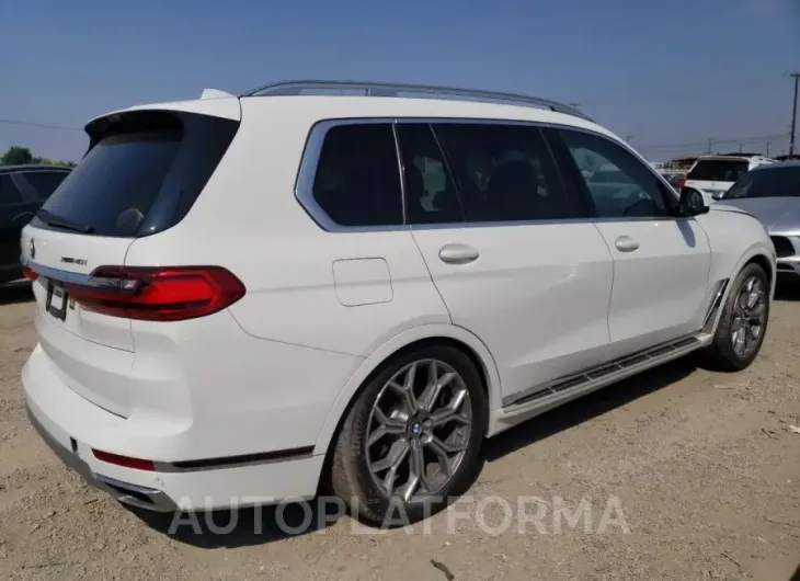 BMW X7 XDRIVE4 2020 vin 5UXCW2C09L9B42223 from auto auction Copart