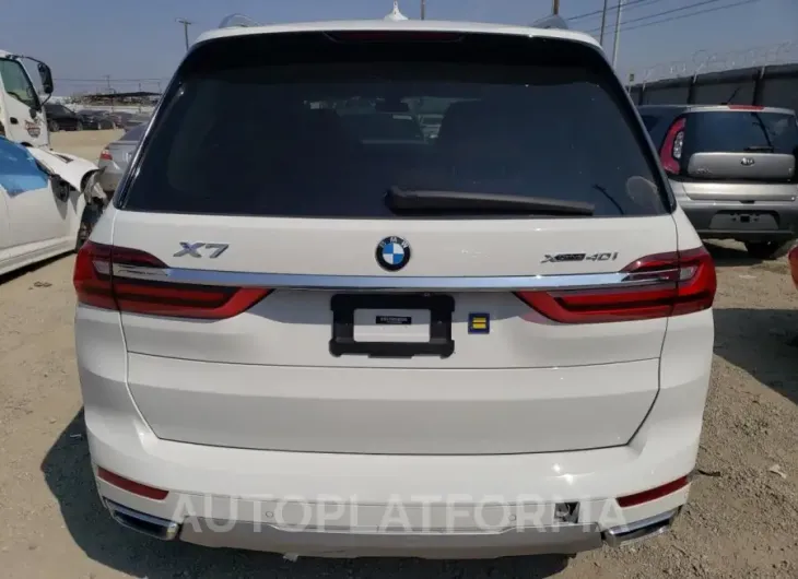 BMW X7 XDRIVE4 2020 vin 5UXCW2C09L9B42223 from auto auction Copart