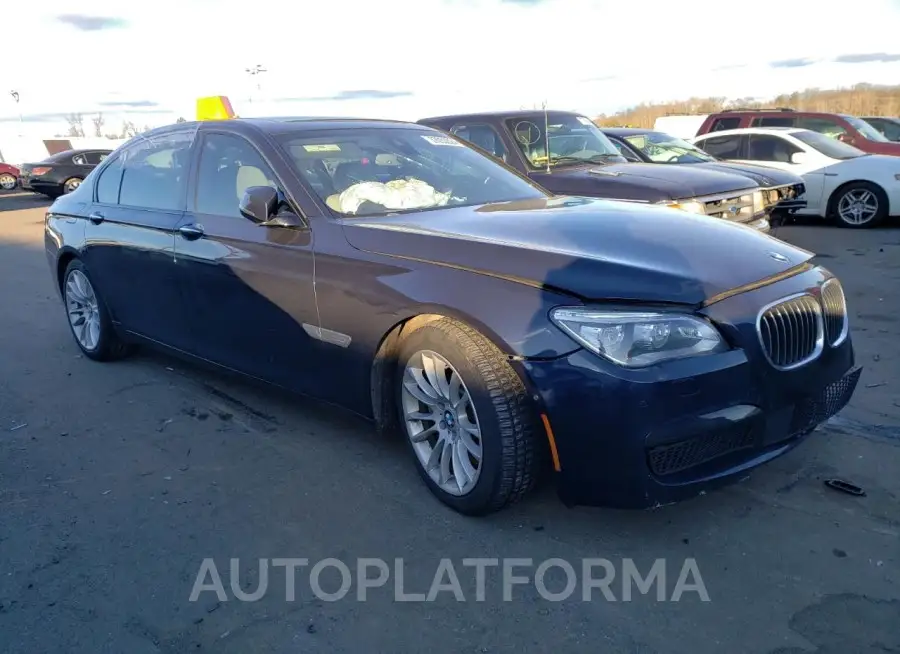 BMW 750 LI 2015 vin WBAYE8C55FD782367 from auto auction Copart