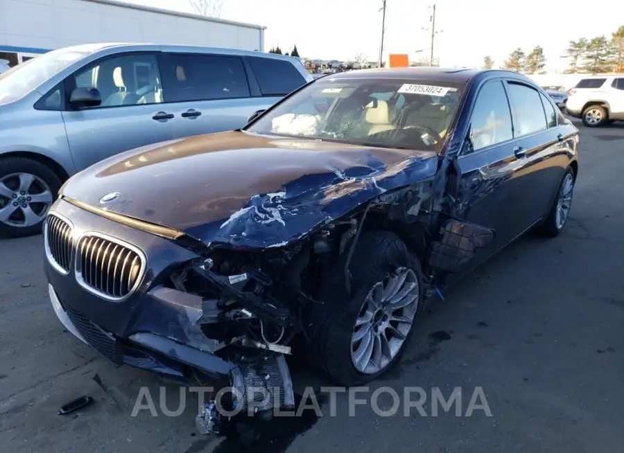 BMW 750 LI 2015 vin WBAYE8C55FD782367 from auto auction Copart