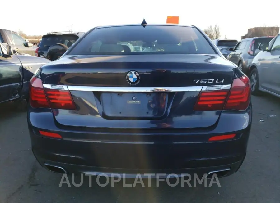 BMW 750 LI 2015 vin WBAYE8C55FD782367 from auto auction Copart