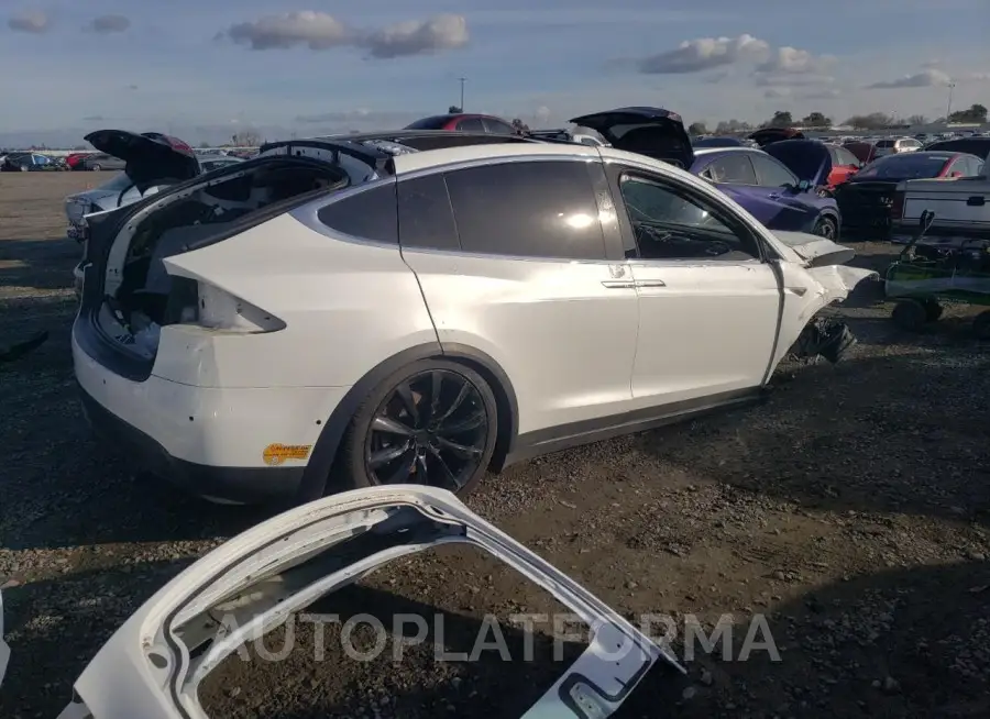 TESLA MODEL X 2016 vin 5YJXCBE24GF012224 from auto auction Copart