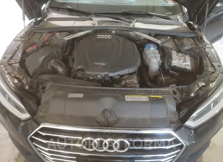 AUDI A5 PREMIUM 2018 vin WAUBNCF54JA112002 from auto auction Copart