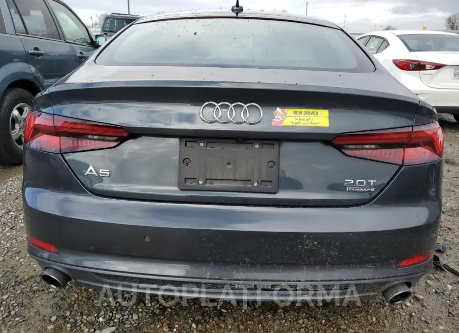 AUDI A5 PREMIUM 2018 vin WAUENCF59JA063036 from auto auction Copart