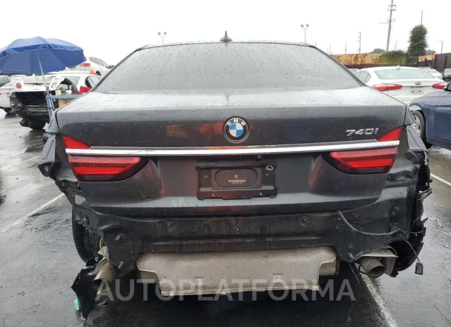 BMW 740 I 2016 vin WBA7E2C52GG738688 from auto auction Copart