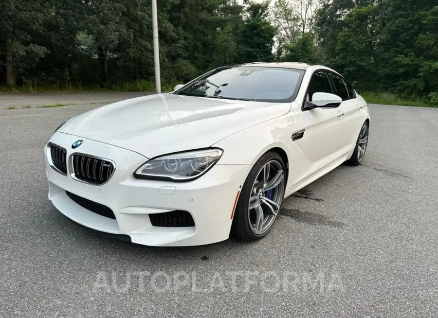 BMW M6 GRAN CO 2016 vin WBS6E9C50GG437269 from auto auction Copart