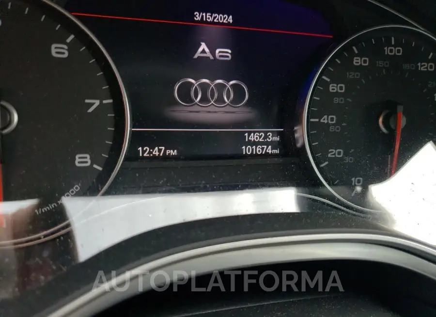 AUDI A6 PREMIUM 2018 vin WAUG8AFC6JN072627 from auto auction Copart