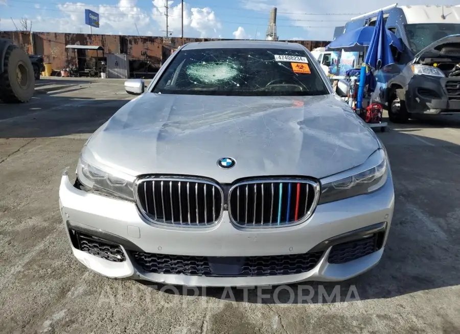 BMW 740 I 2016 vin WBA7E2C54GG504732 from auto auction Copart