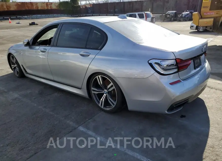 BMW 740 I 2016 vin WBA7E2C54GG504732 from auto auction Copart