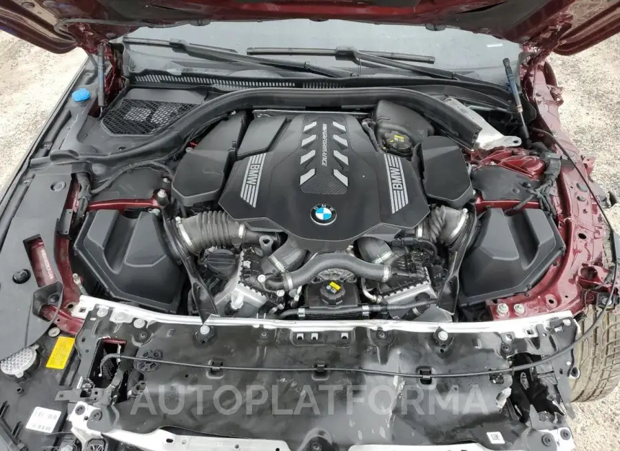 BMW M850XI 2022 vin WBAGV8C02NCJ61348 from auto auction Copart