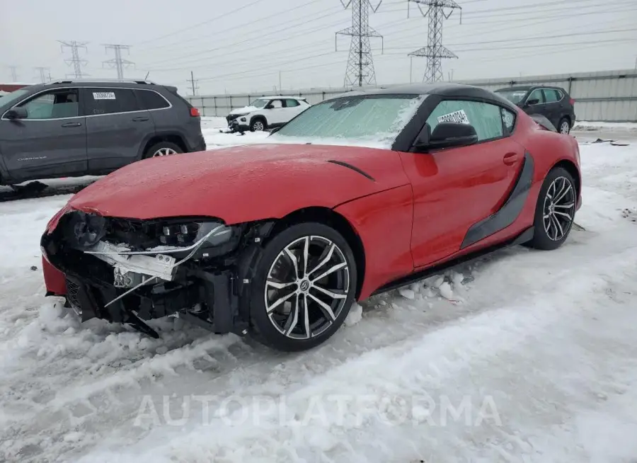 TOYOTA SUPRA 2021 vin WZ1DB2C03MW043884 from auto auction Copart