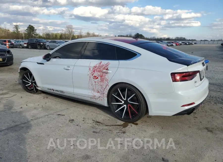 AUDI A5 PREMIUM 2018 vin WAUENCF55JA019311 from auto auction Copart