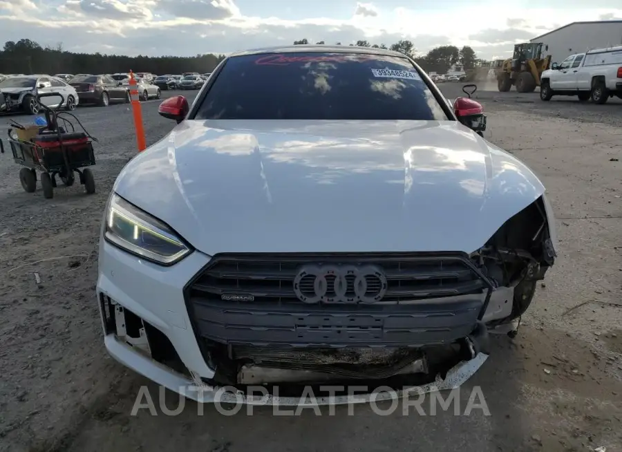 AUDI A5 PREMIUM 2018 vin WAUENCF55JA019311 from auto auction Copart