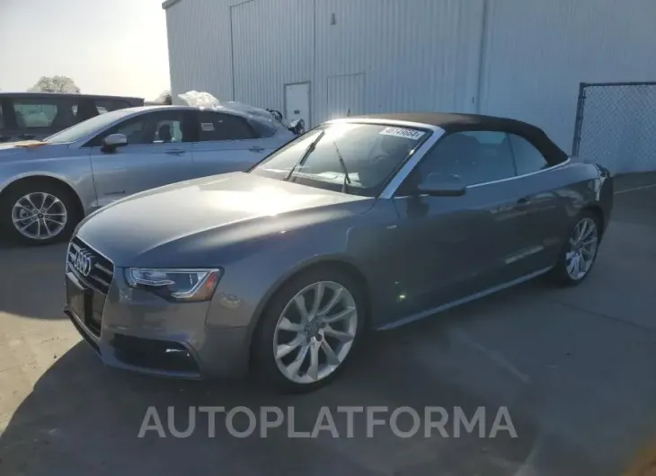 AUDI A5 PREMIUM 2015 vin WAUMFAFH5FN007117 from auto auction Copart