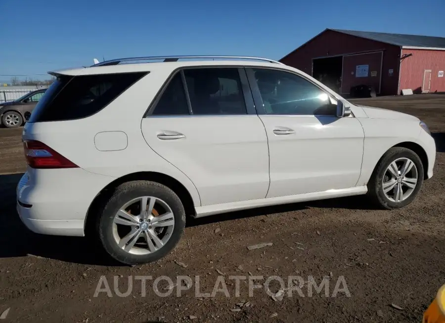 MERCEDES-BENZ ML 350 BLU 2015 vin 4JGDA2EB8FA614510 from auto auction Copart