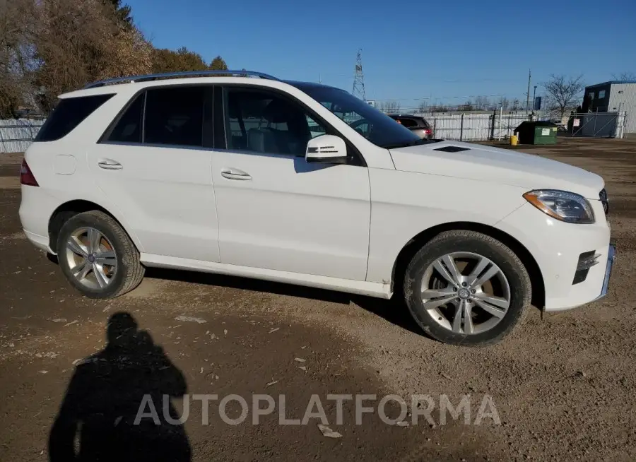 MERCEDES-BENZ ML 350 BLU 2015 vin 4JGDA2EB8FA614510 from auto auction Copart