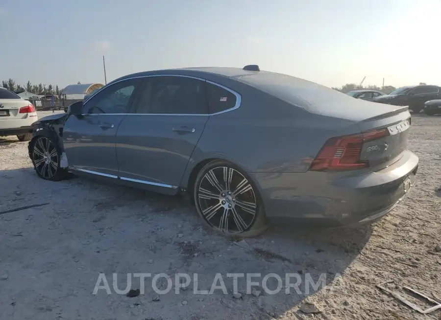 VOLVO S90 T6 INS 2021 vin LVYA22ML0MP198549 from auto auction Copart