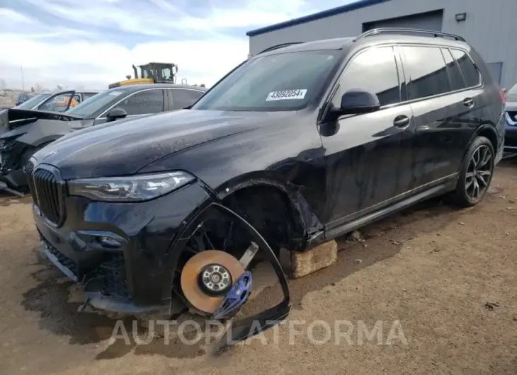 BMW X7 XDRIVE4 2020 vin 5UXCW2C02L9B07314 from auto auction Copart