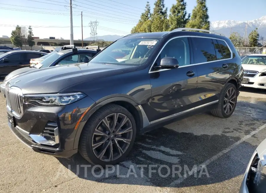 BMW X7 XDRIVE4 2022 vin 5UXCW2C08N9M18763 from auto auction Copart