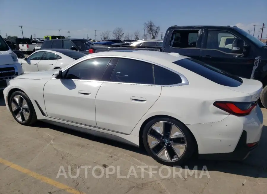 BMW I4 EDRIVE4 2023 vin WBY73AW09PFR34957 from auto auction Copart