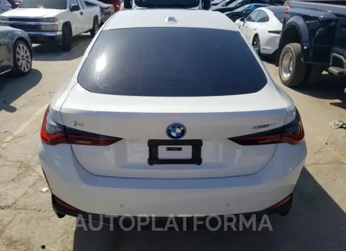 BMW I4 EDRIVE4 2023 vin WBY73AW09PFR34957 from auto auction Copart