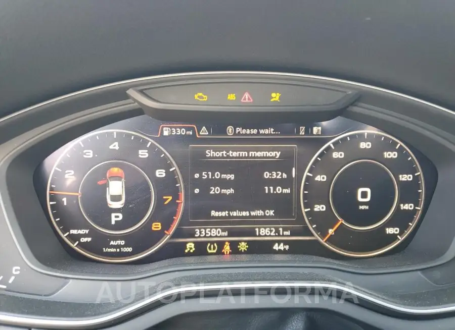 AUDI A5 PREMIUM 2019 vin WAUENCF5XKA048708 from auto auction Copart