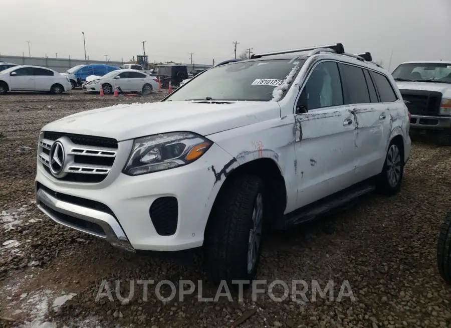 MERCEDES-BENZ GLS 450 4M 2017 vin 4JGDF6EE3HA994636 from auto auction Copart