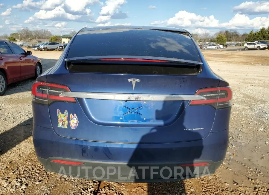 TESLA MODEL X 2019 vin 5YJXCDE21KF200168 from auto auction Copart