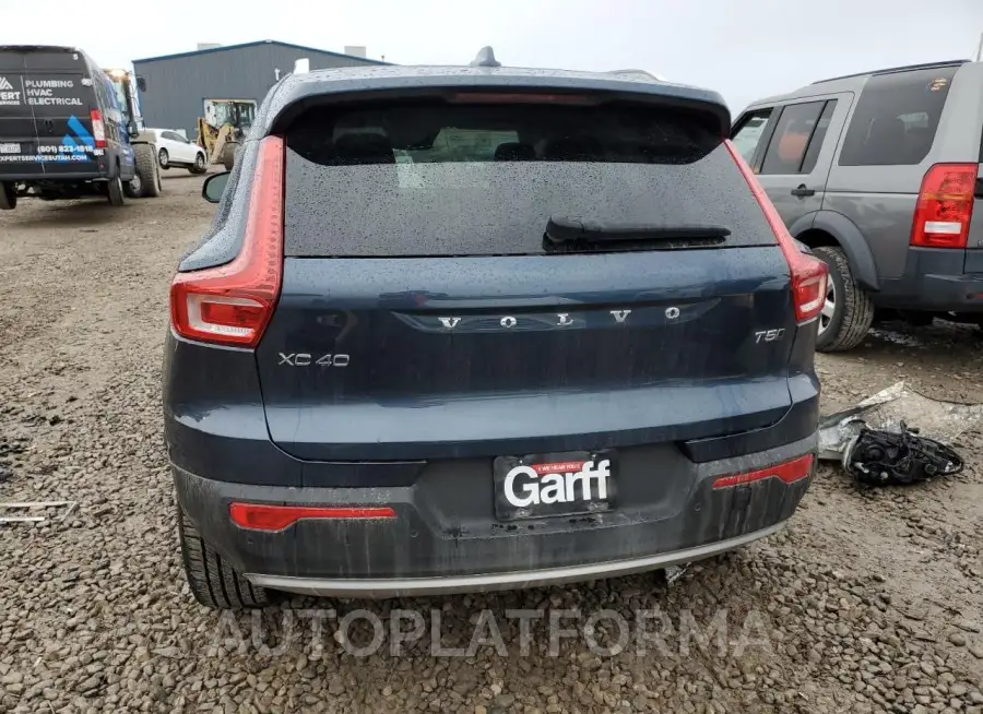 VOLVO XC40 T5 MO 2022 vin YV4162UK6N2697015 from auto auction Copart