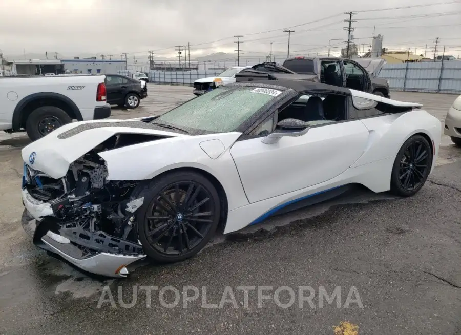 BMW I8 2019 vin WBY2Z6C5XK7D77178 from auto auction Copart