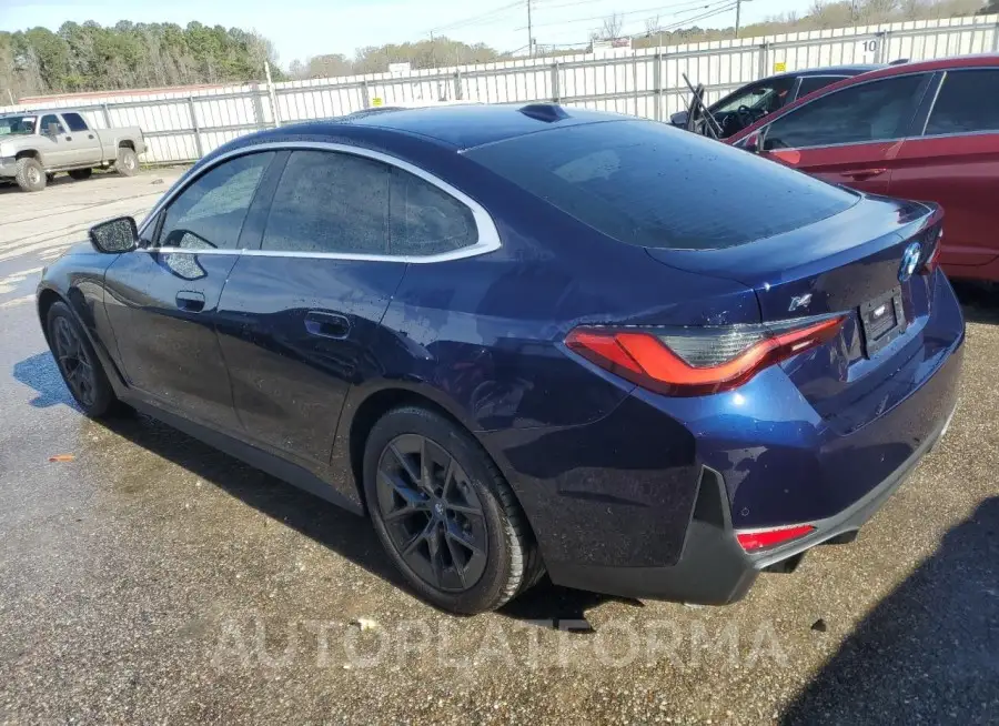 BMW I4 EDRIVE4 2023 vin WBY73AW0XPFP94563 from auto auction Copart