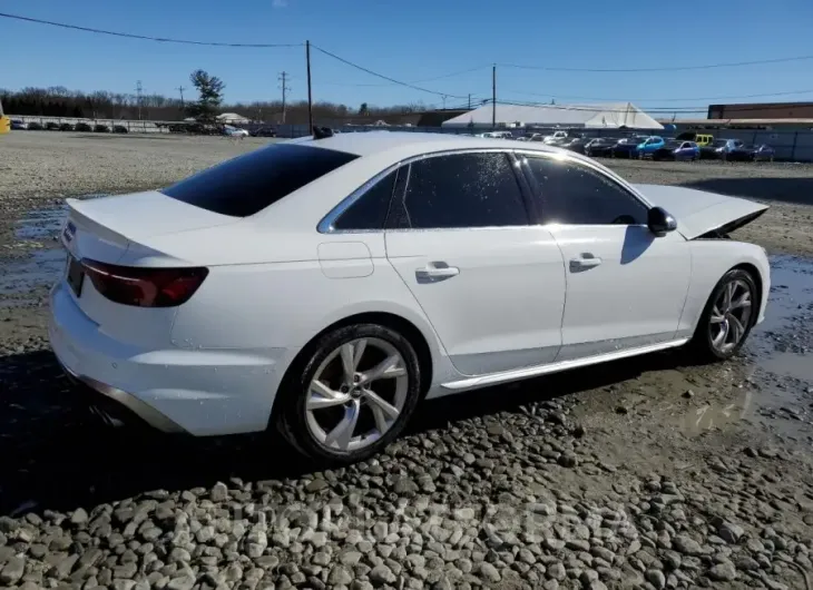 AUDI S4 PREMIUM 2021 vin WAUA4AF44MA087200 from auto auction Copart