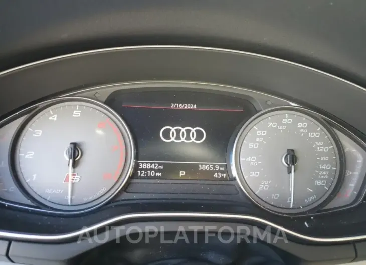 AUDI S4 PREMIUM 2021 vin WAUA4AF44MA087200 from auto auction Copart