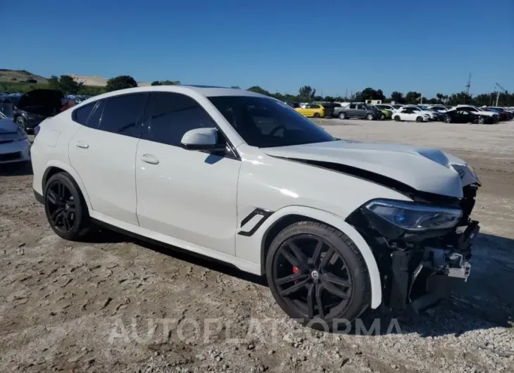 BMW X6 M 2022 vin 5YMCY0C00N9N18556 from auto auction Copart