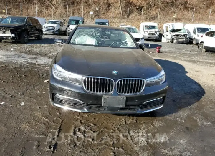 BMW 740 XE 2018 vin WBA7J2C57JG938498 from auto auction Copart