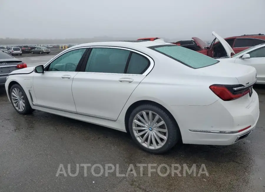 BMW 745XE 2020 vin WBA7W4C00LBM70566 from auto auction Copart