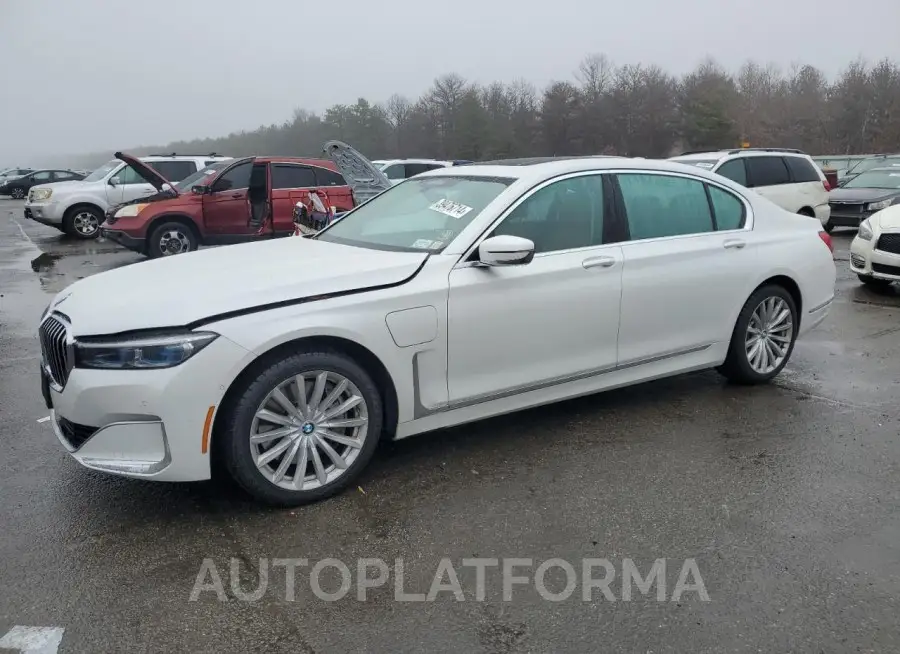 BMW 745XE 2020 vin WBA7W4C00LBM70566 from auto auction Copart