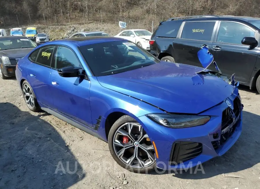 BMW I4 M50 2023 vin WBY33AW03PFN82537 from auto auction Copart