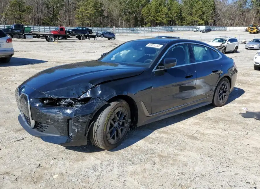 BMW I4 EDRIVE3 2024 vin WBY43AW00RFR68484 from auto auction Copart