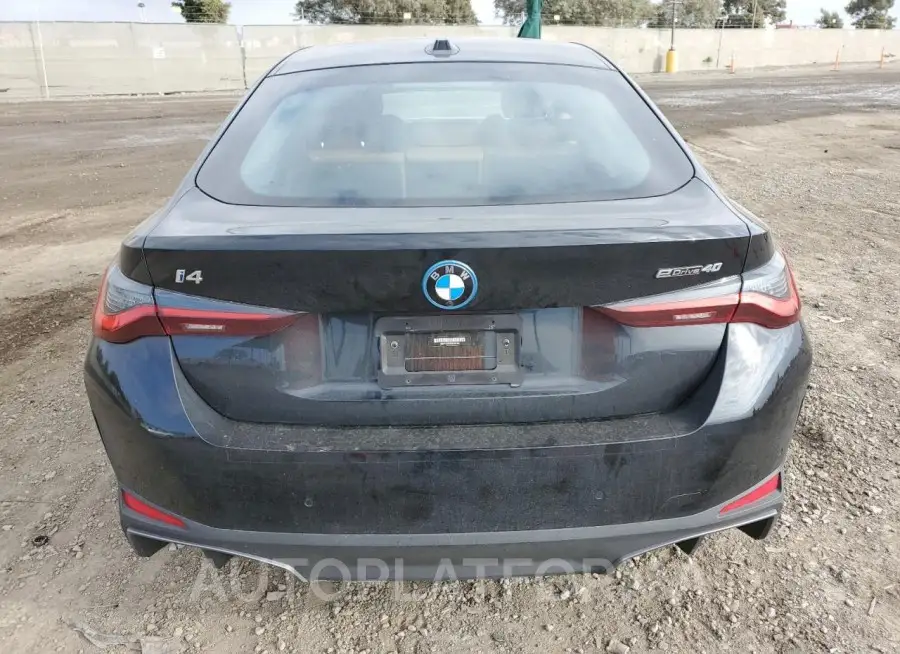 BMW I4 EDRIVE4 2023 vin WBY73AW0XPFN41792 from auto auction Copart