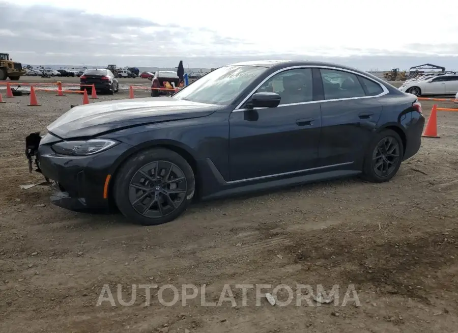 BMW I4 EDRIVE4 2023 vin WBY73AW0XPFN41792 from auto auction Copart