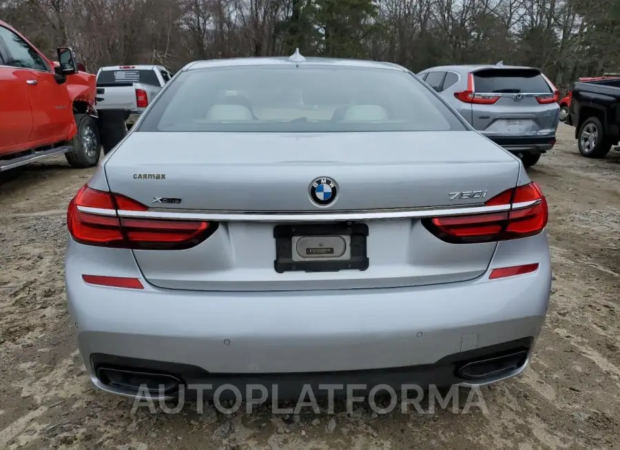 BMW 750 XI 2016 vin WBA7F2C51GG415813 from auto auction Copart