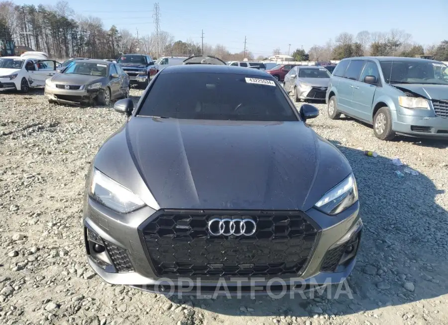 AUDI A5 PRESTIG 2021 vin WAUEACF53MA024295 from auto auction Copart