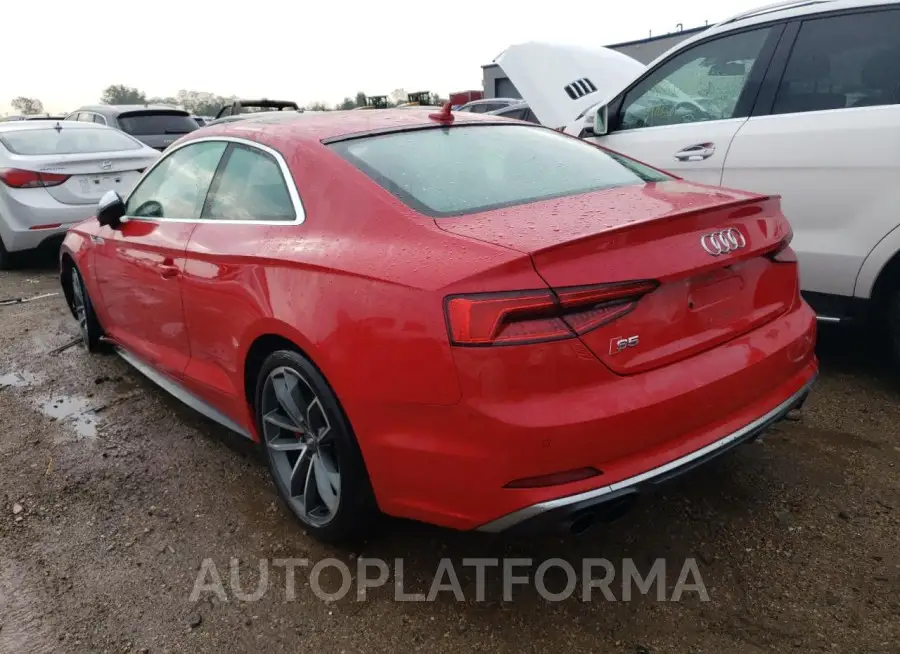 AUDI S5 PREMIUM 2018 vin WAUP4AF51JA002330 from auto auction Copart