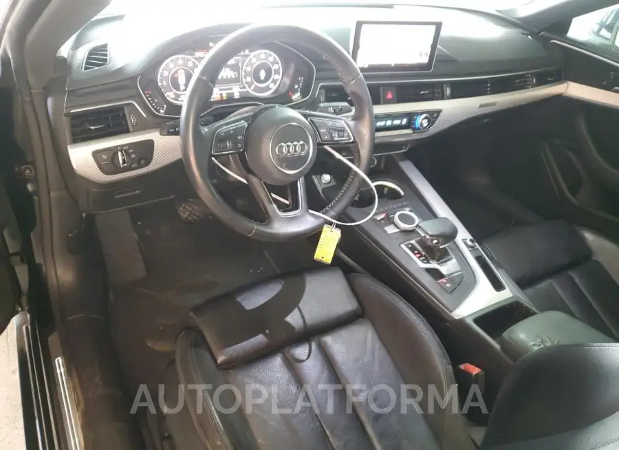 AUDI A5 PREMIUM 2018 vin WAUSNAF5XJA001362 from auto auction Copart